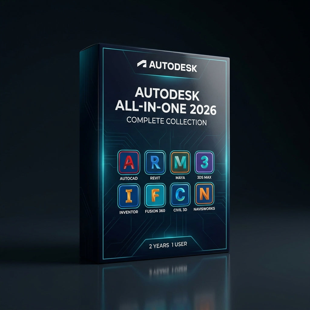 Autodesk All Apps 2026 Subscription 2 Years,1 User