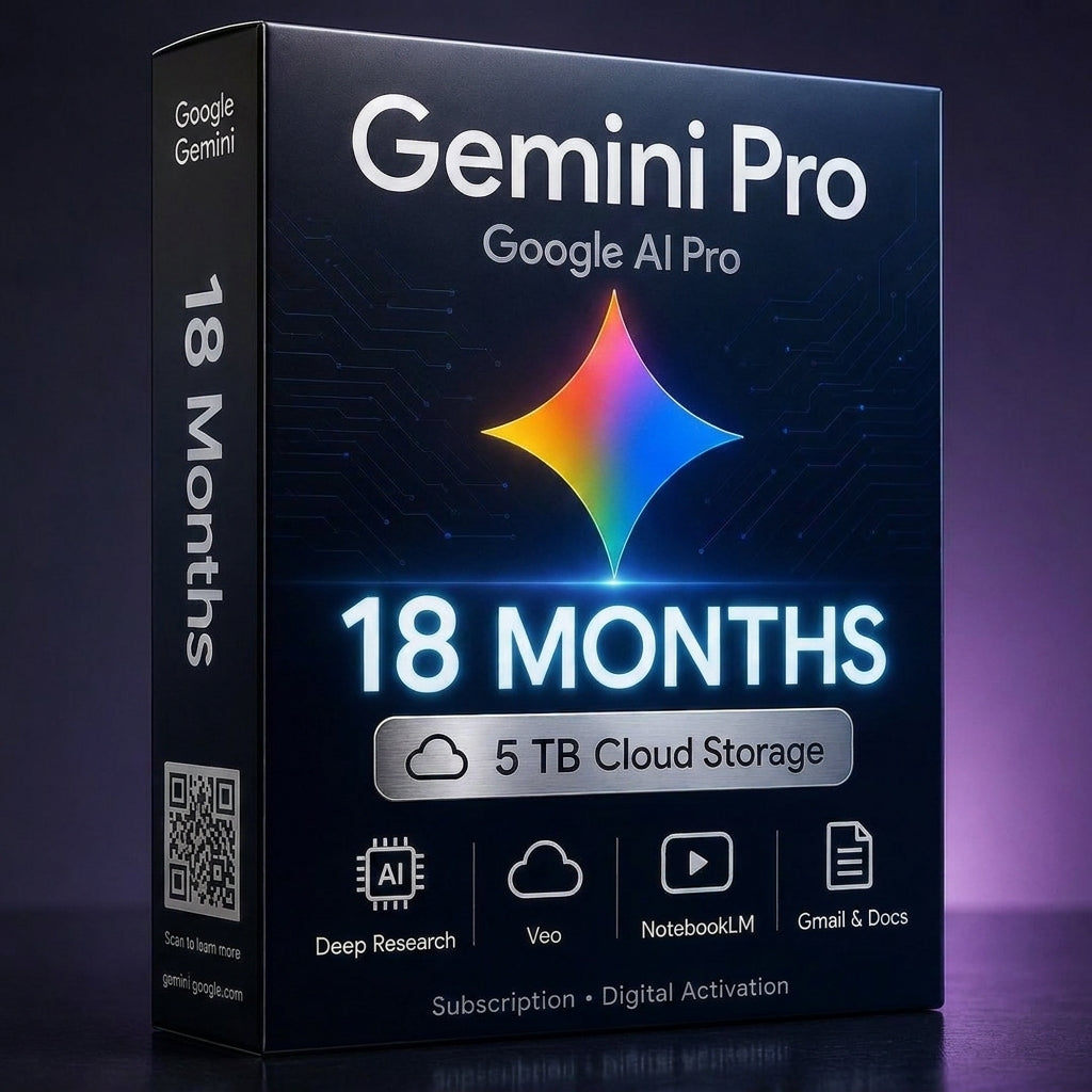 (E-Voucher) Google Gemini Pro 18 Months Subscription