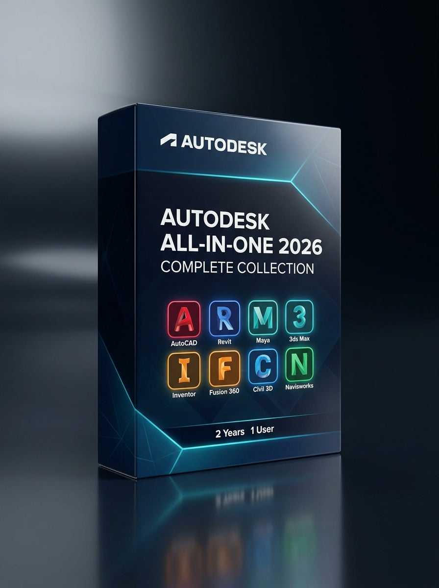 Autodesk All Apps 2026 Subscription 2 Years,1 User