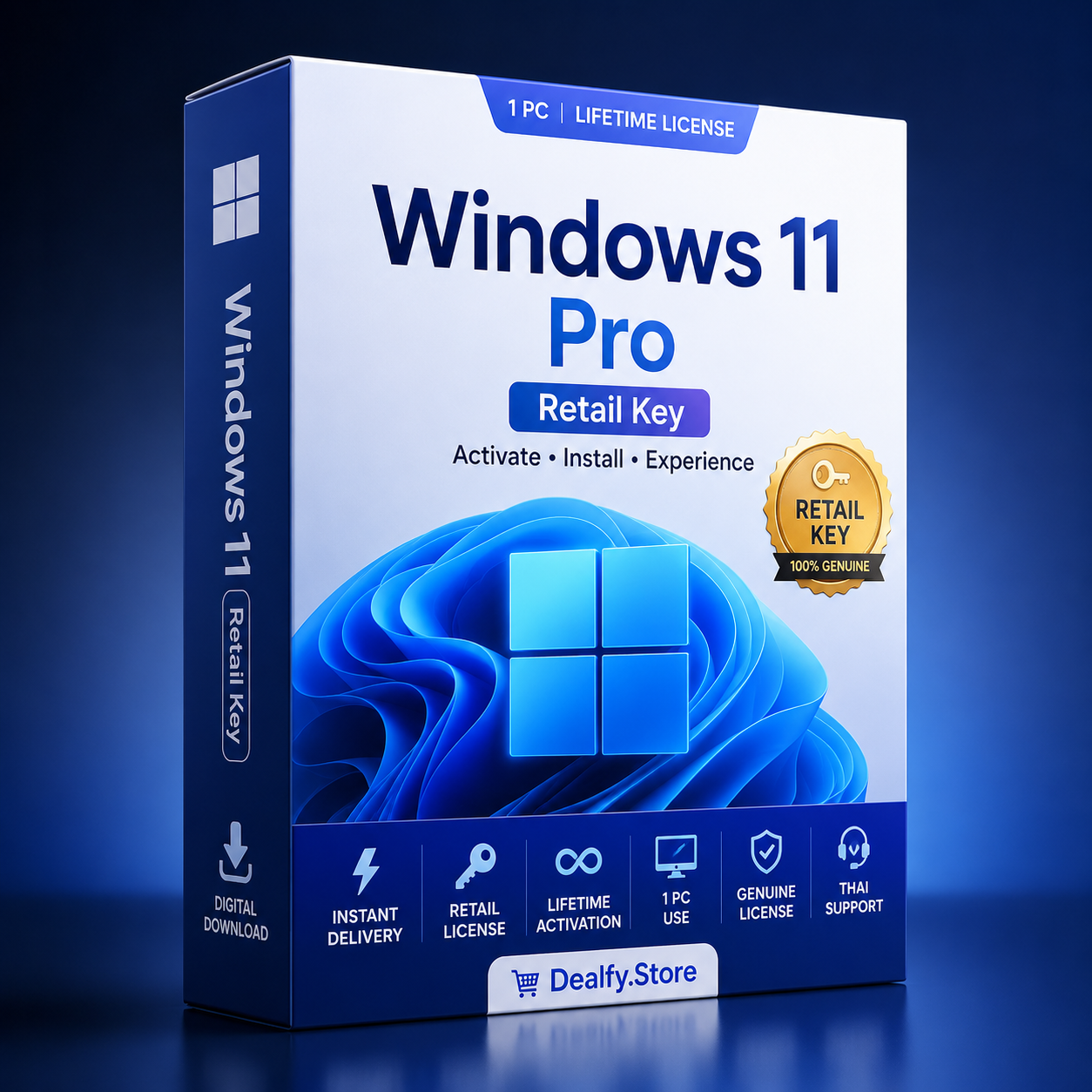 Windows 11 Pro Retail Key (Digital License)