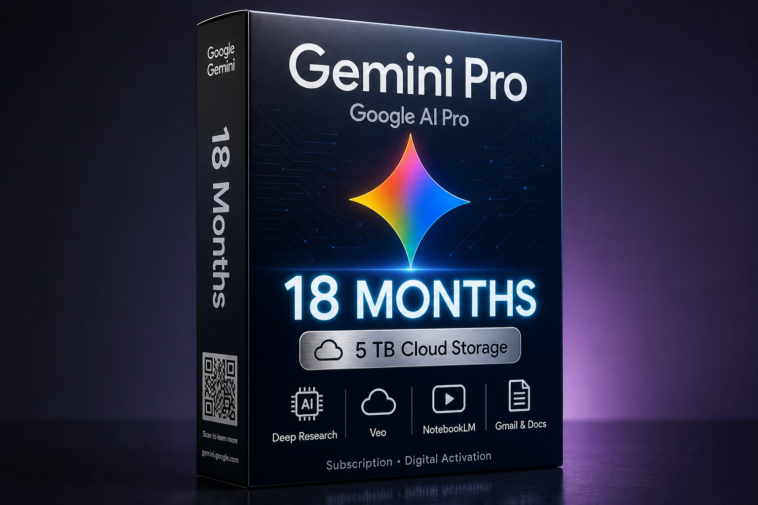 (E-Voucher) Google Gemini Pro 18 Months Subscription